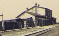 Bahnhofansicht um 1908